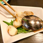 Emishi - スプーンと箸でぽろんとむけるの〜お味噌で食べるのが凄い美味しい　　byまみこまみこ
