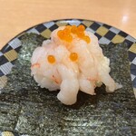 回転寿し トリトン 北8条光星店 - 大盛り甘エビ