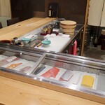 Sushi Nisai - カウンター