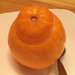 Washoku Resutoran Tengu - 丸ごとオレンジシャーベット