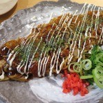 鉄板居酒屋OHANA - オムソバ