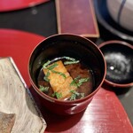 京都一の傳 本店  - 合わせ味噌椀