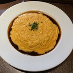 京洋食　まつもと - 特製デミグラス オムライス（税込 1,606円）評価＝◎