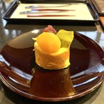 京都一の傳 本店  - 抹茶ロールケーキ
