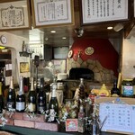 ピッツェリア アリス - 店内　奥に石窯が