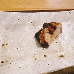 鮨 学 - 焼き椎茸の握り