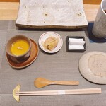鮨 学 - 茶碗蒸し