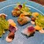 french o・mo・ya - 料理写真:サーモンマリネとライスペーパーのコルネ