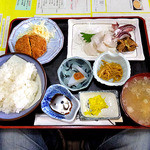 Shokudou Wa-Pu - 日替りＡ定食（２０１３年１２月）