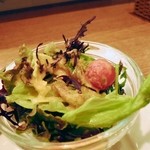 コジマネーゼ - 自家製ドレッシングのサラダ。