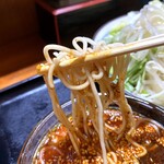 広島流つけ麺 からまる - 広島つけ麺　中盛り