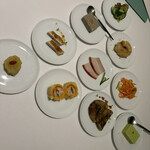 REIKASAI GINZA - 前菜は、一品一品それぞれすばらしい。
