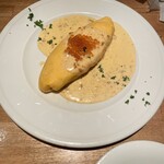 TOSHIYA Verde - ウニクリームオムレツ、めちゃくちゃ美味しいです