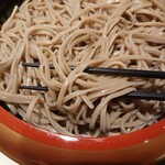一菜一心 - 信州田舎蕎麦（大：300ｇ）1000円　麺アップ