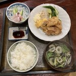 ひがしやま - 唐揚定食　¥1,000