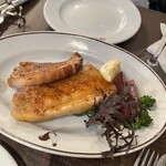 bistro oeuf oeuf - 豚肉料理。豚肉はバラエティに富んでいる。