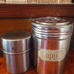 浜堂ラーメン - 卓上調味料