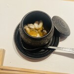 和 のぎ - あん肝のお葱餡かけ