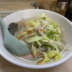 タンメン胖 - タンメン（野菜半分・麺半分）