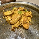 パエリア専門店ミゲルフアニ東京 - カリカリに焦げて