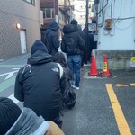 Tokyo Style Noodle ほたて日和 - 7時55分時点の列