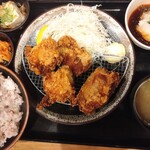 Sapporo Zangi Hompo - ザンギおろしポン酢定食 税抜850円