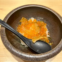 SUSHI TOKYO TEN、 新宿店 - いくらの松前漬け