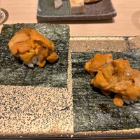 SUSHI TOKYO TEN、 新宿店 - 手巻き　うに