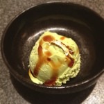 肉の匠 将泰庵 - 抹茶アイス
