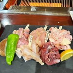 鶏焼肉 しなが屋 - 料理写真:盛り合わせ