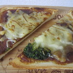 ブーランジェリー メゾン ユキ - 半分ずつ乗せてみました