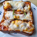 臍島 - ピザトースト