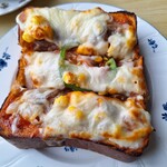 臍島 - ピザトースト