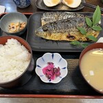 お食事処 魚一 - 鯖塩定食