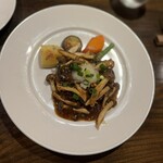 ラトリエ プリュ - ハンバーグ 和風テリヤキおろし②