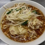中華麺店 喜楽 - もやしワンタン麺（1,050円）