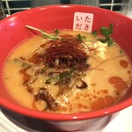 Menya Itadaki - 麻(マー)が一番強そうな　香辛坦々麺　900円