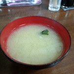 どん亭 - お味噌汁