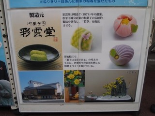 Youkai Shokuhin Kenkyuujo - 老舗和菓子屋さん「彩雲堂」さんが製造している