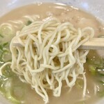 一心亭 - 長浜ラーメン　カタメがオススメ!!