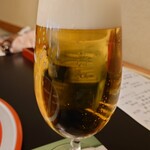 隠れ里車屋 - サッポロ生ビール（990円）