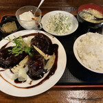 玲玲厨房 - 自家製黒酢酢豚定食　1280円