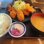 Meshiya - ミックスフライ定食