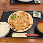 Wano Daidokoro Tesshindou - やきにく定食。