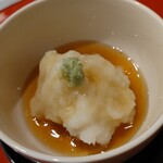 隠れ里車屋 - 煮物（海老真丈・海老芋）