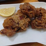 大衆ホルモン タツ屋 - 若鶏の唐揚げ(ハーフ)　350円