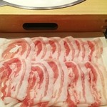 豆乳とんしゃぶ 寅太郎 - 豆乳豚しゃぶ美味しかった。