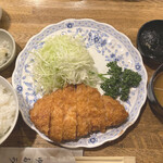 Tonkatsu Yutaka - ロースカツ定食