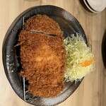 Tonkatsu Kagura Saka Sakura - リブロースかつ定食
