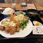 萬町バル 108 - MIXフライランチ　1540円